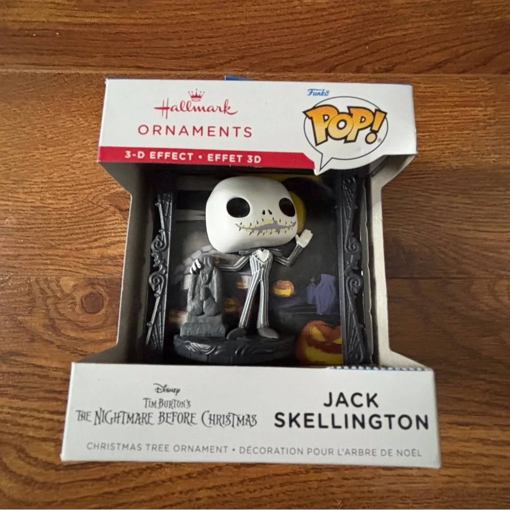 Hallmark Ornament: Funko Pop 3-D Effect NBC: Jack Skellington
